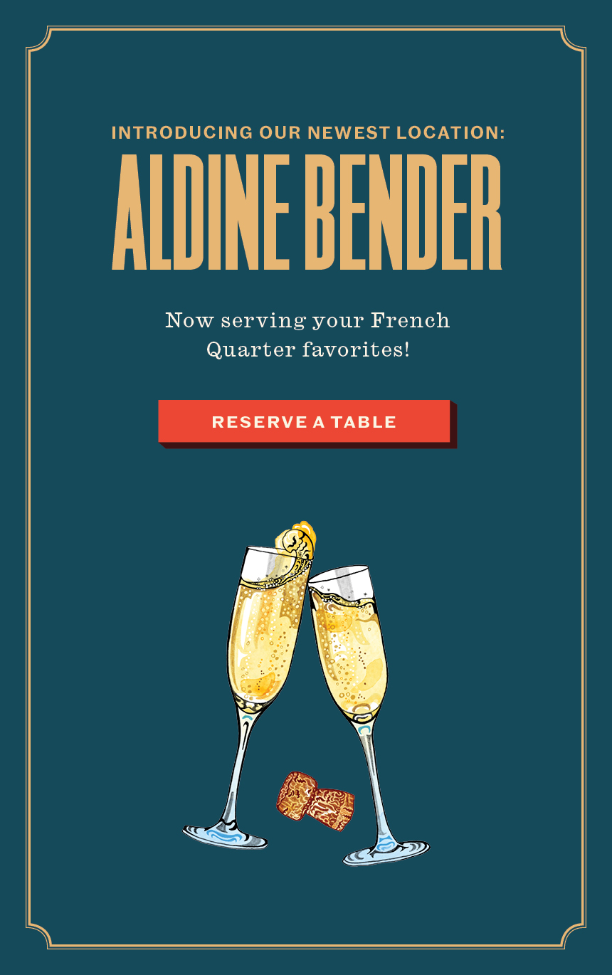 New Location - Aldine Bender